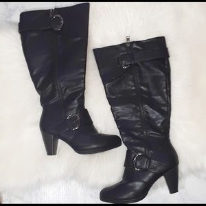 Lane Bryant | Black Wide Calf Boots